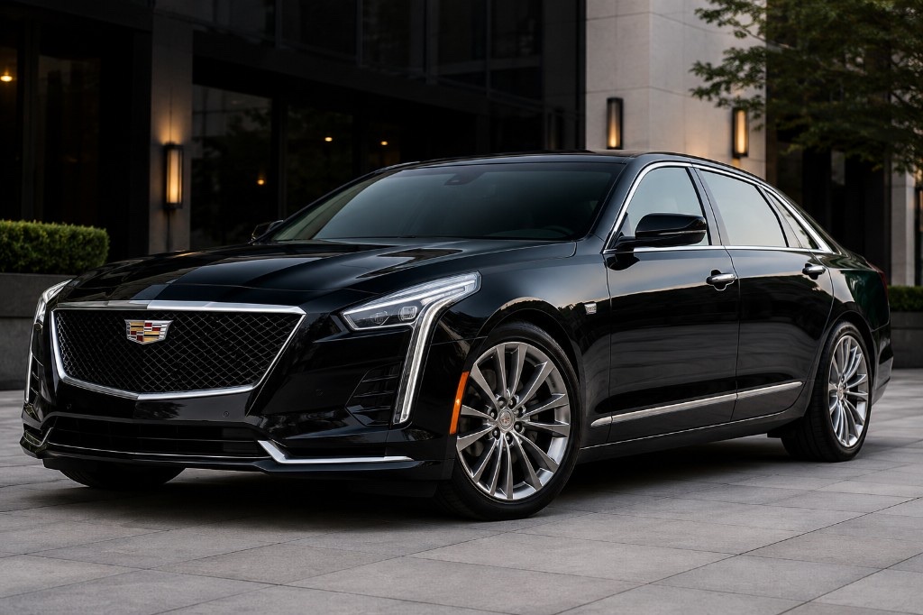 Cadillac CT5 limo service Calgary AB